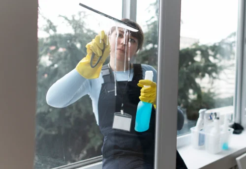Nettoyage de vitres intérieures et extérieures à Bourguébus